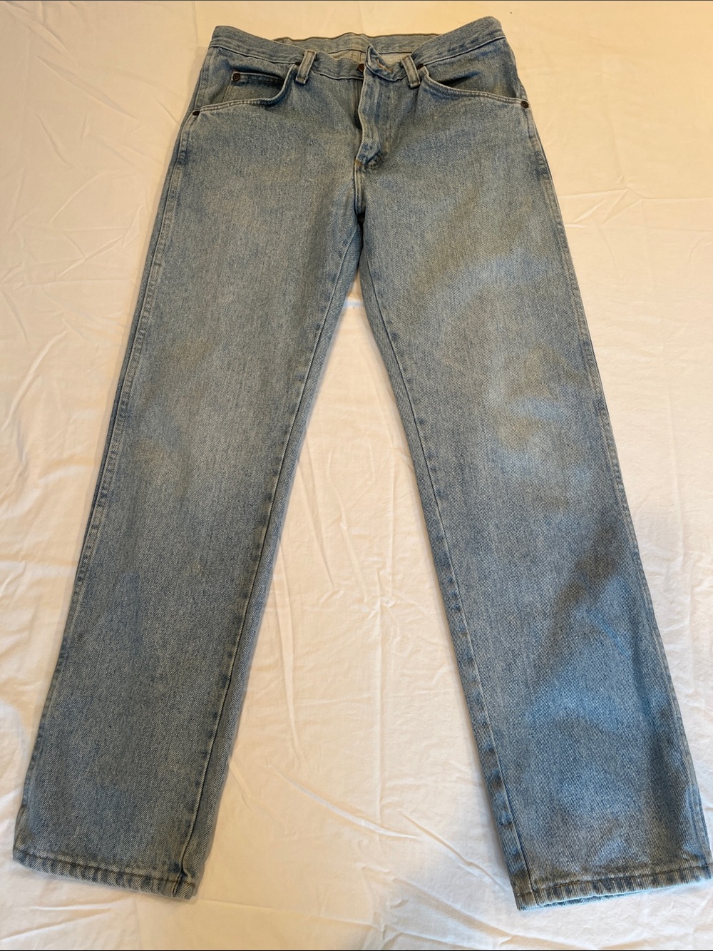 Men’s Wrangler Classic Light Blue Men's Straight-Leg Jeans